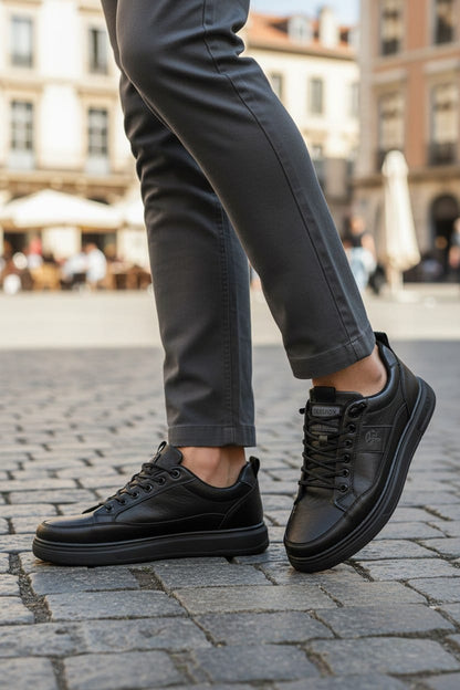 Men's Pure Leather Casual Shoes