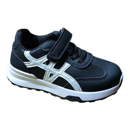 Kids Sports Sneakers (Beige/Black)
