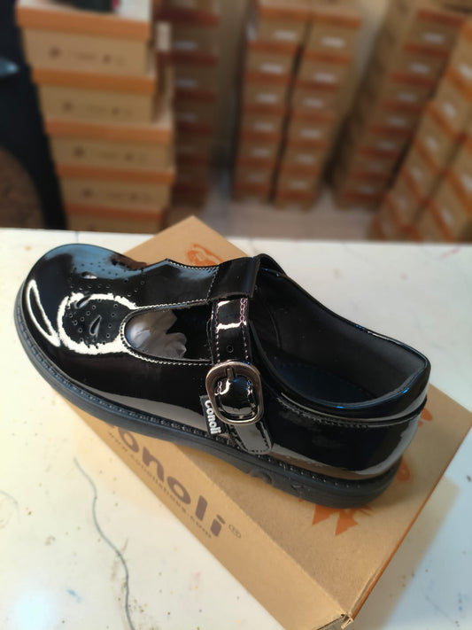 Conoli Wetlook Girls Shoes with Fastener kids